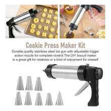 Cookie Press Maker Kit Cookie Press Making Press Biscuits Cake Mold Biscuit Press Maker Machine Dessert Decoration Tool