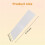 10 Inch Stainless Steel Cake Scraper Large  Stripe  Smoother Scraper Cake Decorating Comb Cake Scraper 7