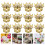 12Pcs Romantic Wedding Candy Box Hollowed Out Crown Candy Box Wedding Gift Candy Box B 6