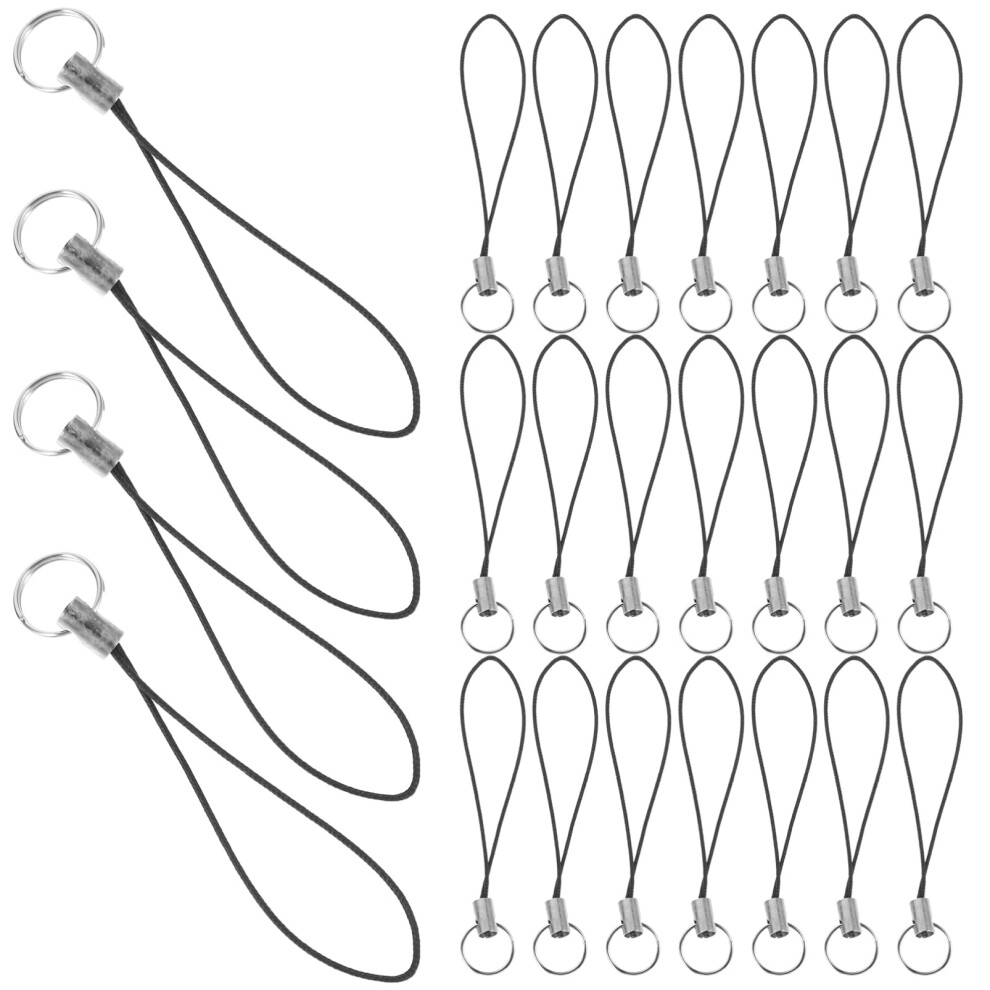 100Pcs Phone Lanyard Wrist Keychain Set With Secure Attachment For Keys And Small Accessories 9053599534822