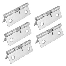 5X Bisagra de Puerta de Resorte de Traccion de Cierre Automatico de Acero Inoxidable de Longitud de 2 Pulgadas