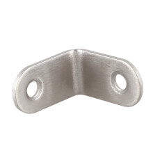 12 Pcs 30X30mm Metal Corner Brace Joint Angle Droit Bracket Argent