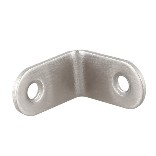 12 Pcs 30X30mm Metal Corner Brace Joint Right Angle Bracket Silver