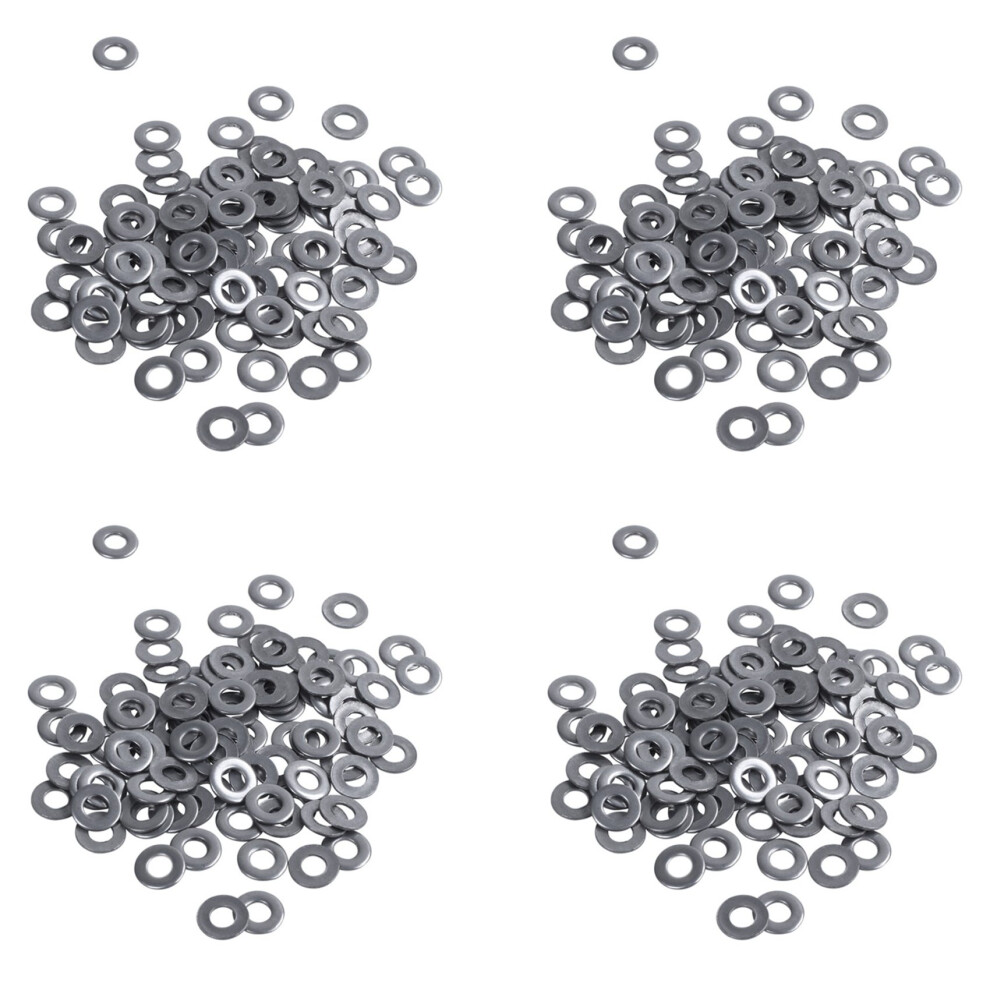 400Pcs M3 3 Mm Metric 304 Stainless Steel Flat Washer 4711482262522