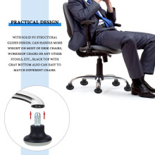 15 Stück Glocken Gleiter Ersatz Büro Stuhl Rollen Stopper Büro Stuhl Schwenken Rollen, 2 Zoll Hocker Glocken Gleiter