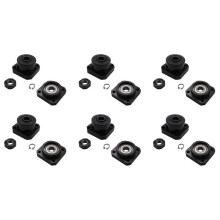 6X FK12 FF12 Wspornik Do śRuby Kulowej 1605 FK12 Strona StałA FF12 Strona PłYwająCa Do CzęśCi CNC Akcesoria Do Obrabiarek
