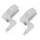 30 Pz Armadio Armadio LED Cerniera Luce  Sensor Lampada Bianca Calda 1