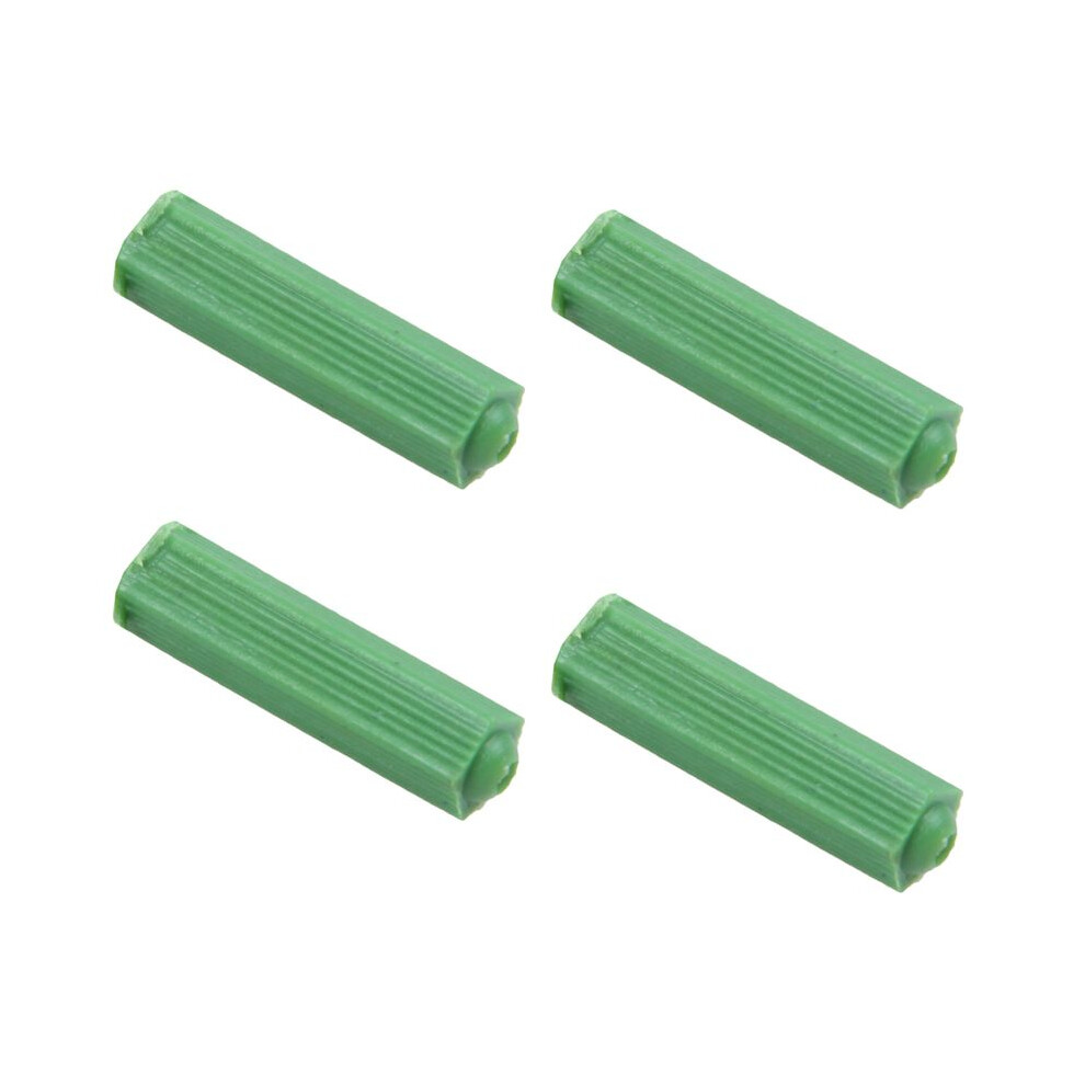 2000 Pcs Green Masonry Screw Fixing Wall Anchor Plugs 6Mm X 27Mm 6032542414360