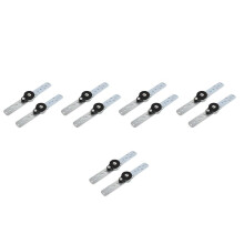 10X Lot MöBel Einstellbarer Winkel Einsteller Mechanismus Scharnier Hardware Sofa Kopfstütze Scharnier Bett Bettwäsche Ratsche