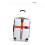 Rainbow Luggage Strap with Combination Lock, Adjustable Belt for Suitcase Security and Easy ID 1