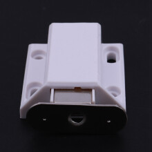 4X White Push to Open Magnetic Door Drawer Cabinet Catch Touch