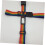 Rainbow Luggage Strap with Combination Lock, Adjustable Belt for Suitcase Security and Easy ID 5