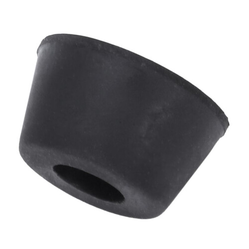 100 Pcs 21 x 12 mm Conical Recessed Foot Feet Rubber Buffer Material: Rubber 2