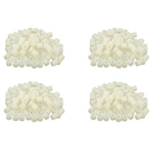 Plastic Cylinder Spacer Washer 7mm x 3.2mm x 6mm 400 Pcs Ivory