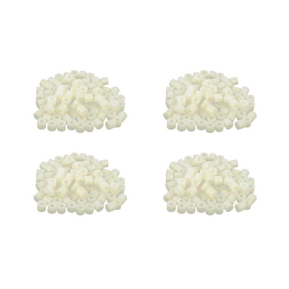 Plastic Cylinder Spacer Washer 7Mm X 3.2Mm X 6Mm 400 Pcs Ivory 6033692565704