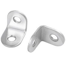 60 Stücke 20mm x 20mm 90 Grad Regal UnterstüTzung Eckwinkel Winkel