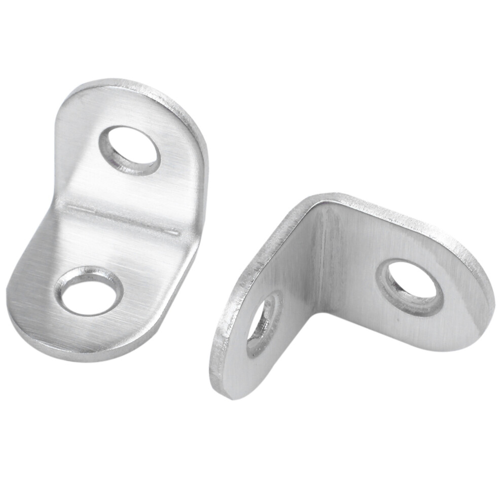 60Pcs 20Mm X 20Mm 90 Degree Shelf Support Corner Brace Angle Bracket 6032015643006