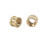 M3 x 3mm Female Thread Brass Knurled Threaded Insert Embedment Nuts 500PCS 7