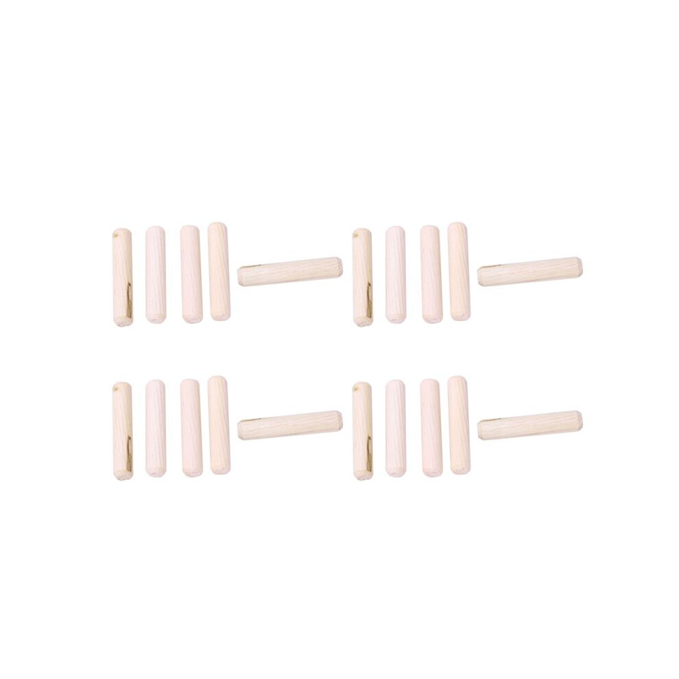 400 Pack Wooden Dowel Pins Wood Kiln Dried Fluted And Beveled 4711140896380