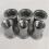 60Pcs M8 Rivet Nuts Stainless Steel Threaded Rivet Insert Nuts M8-1.25mm 3