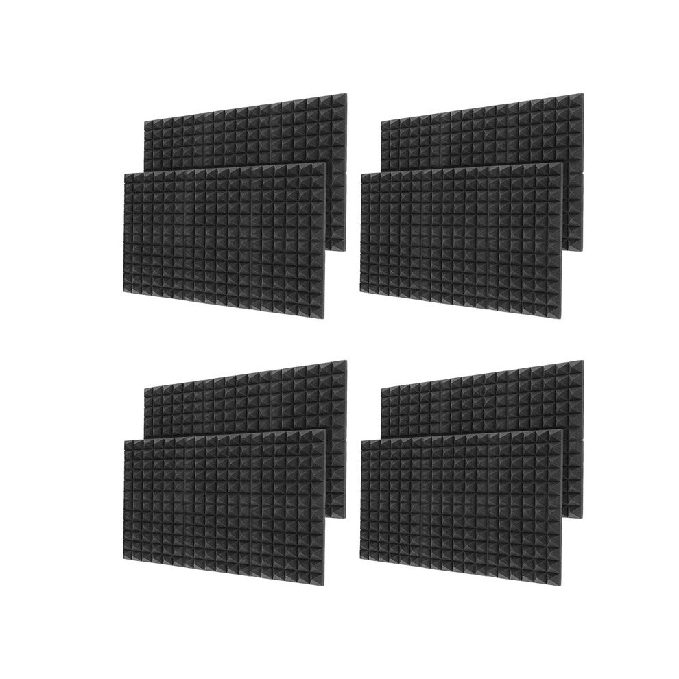 48Pcs 30X30x5cm Sound Insulation Cotton Sound Insulation Foam For Recording Studio Piano Room Sound Insulation Foam 6033887323324