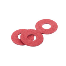800 Sztuk 3X8X0,7mm Izolowane PodkłAdki Izolacyjne z Włókna Dystansowego Czerwone