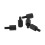 500Pcs M3 Thread 8mm+6mm PCB Fixed Nylon Hex Standoff Spacer Pillar 4