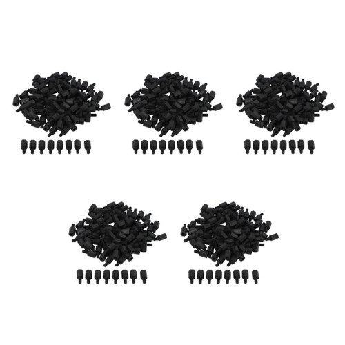 500Pcs M3 Thread 8mm+6mm PCB Fixed Nylon Hex Standoff Spacer Pillar