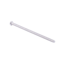 180 x Srebrny Ton M2 x 40 mm śruba z OkrąGłym łbem Ze Stali Nierdzewnej 304