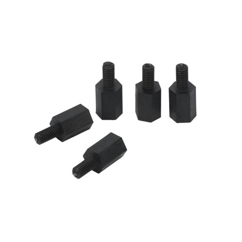 1000Pcs M3 Thread 8mm+6mm PCB Fixed Nylon Hex Standoff Spacer Pillar 2