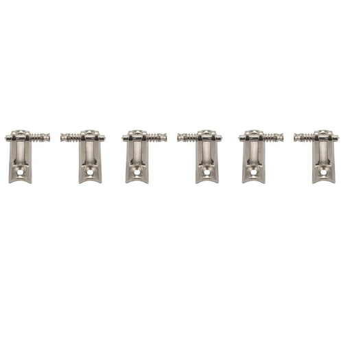 Boat Bimini Top Deck Hinges Fitting Concave Base Hardware with Removable Pins Pair of 6