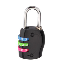 Luggage Combination Lock 3Digit Security Alloy Suitcase Padlock Resettable Travel Padlock