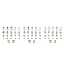 66x Camera Screw Adapter 1/4 to 1/4 Screw 1/4 to 3/8 Tripod Screw Adapter Converter Brass Screw Adapter