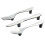 12 Pcs Silver Kitchen Cabinet Drawer Pull Handles Knobs (Knife Fork Spoon) 4