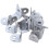100Pcs 20mm x 20mm 90 Degree Shelf Support Corner Brace Angle Bracket 7