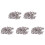 M6X12mm Stainless Steel Hex Socket Button  Screws 250 Pcs 1