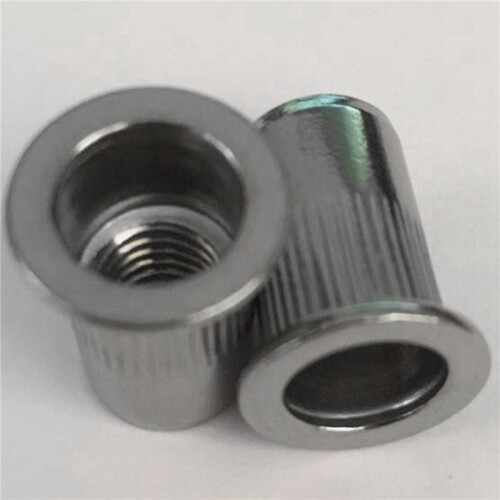 90Pcs M8 Rivet Nuts Stainless Steel Threaded Rivet Insert Nuts M8-1.25mm 1