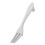 12 Pcs Silver Kitchen Cabinet Drawer Pull Handles Knobs (Knife Fork Spoon) 9