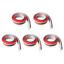 5X Water Retaining Strip Silicone Water Barrier for Sink Water Barrier for Bathroom Kitchen Countertop White 60cm Long