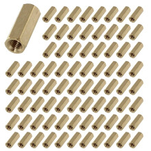 12mm Long Metal Hexagonal M3 Female Thread PCB Standoff Spacers 300 Pcs