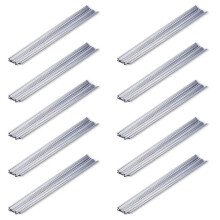 200PCs 300mm x 2mm Barras de Eje de Varilla Redonda de Acero Inoxidable para Juguetes RC