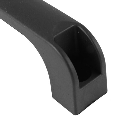 5X Door Cabinet Black Plastic Rectangular Pull Handle 5.2 inch 1