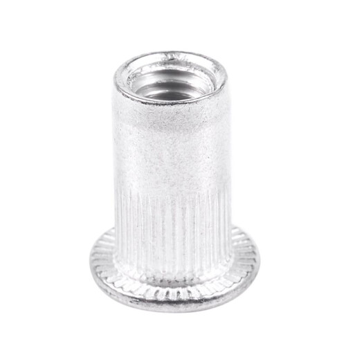 M5 Aluminium Threaded Rivnuts Flat  Rivet Nuts Nutserts 400Pcs 2