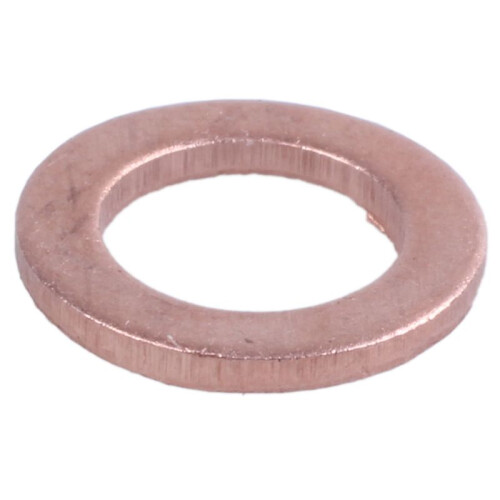 150 Pcs Copper Crush Washer Flat Seal  Fitting 6mm x 10mm x 1mm
