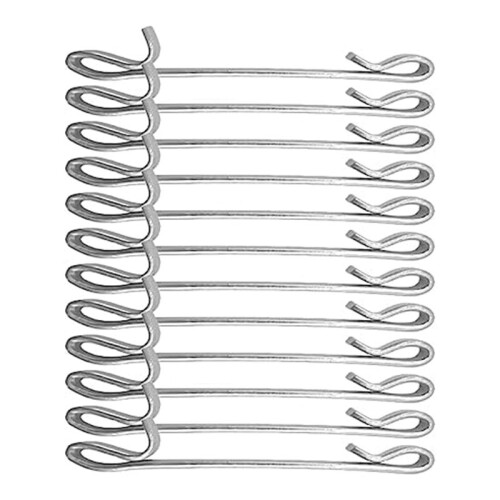 Early 2Inch Double Loop Tool Box Drawer Slide Clips Snap  Tool Box Accessories Replacement Parts (24PCS) 2
