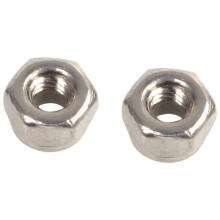 1000Pcs M2 Zinc Plated Self-Locking Nylon Insert Hex Lock Nuts