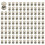 400pcs DIY Rivet Rivet Rivet Metal Board - Silver 1