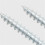 250PCS Seamless Nails Double-Headed Screw Solid Wood Baseboard Seamless Nails Foot  Special Nails Security Screws 3