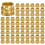 800Pcs M3 Thread Knurled Brass Threaded Heat Set Heat Resistant Insert Embedment Nut,M3X5X4,for 3D Printer Voron 2.4 Etc 1
