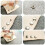 400PZ DIY Rivetto Rivetto Rivet Metal Board - Argento 6